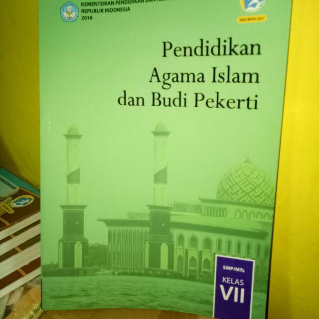 Harga satuan buku siswa dikbud k13 smp kelas 7 smtr 1 dan 2 edisi revisi terbaru-Agama islam