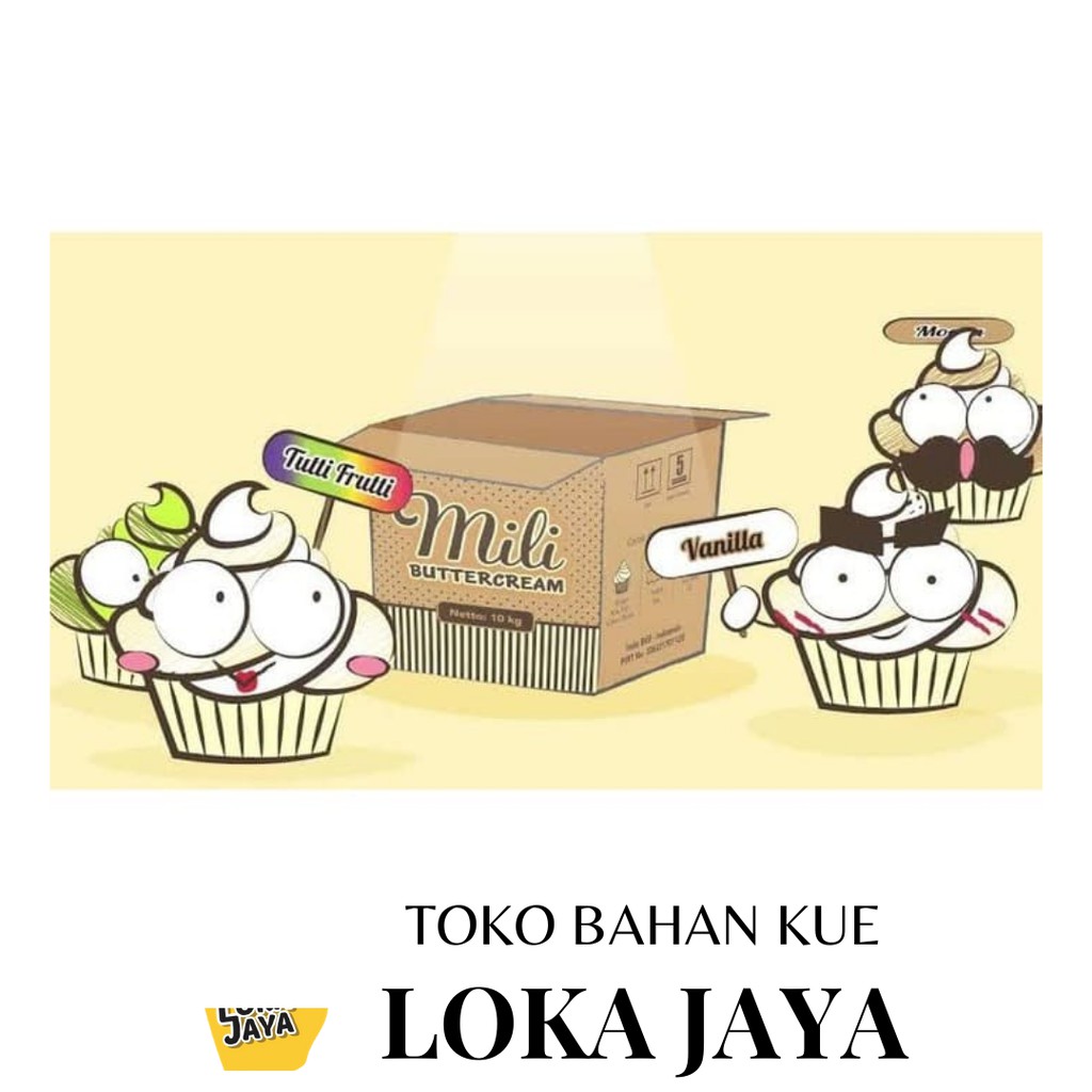 MILI BUTTER CREAM 500G