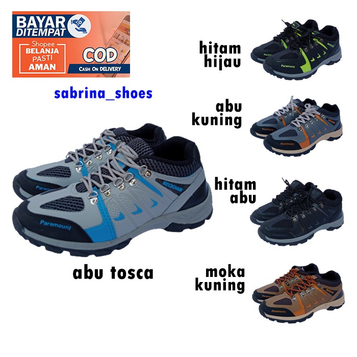 Sabrinashoes - Sepatu Beckham Paramount Hiking Outdoor/Sepatu Gunung Pria