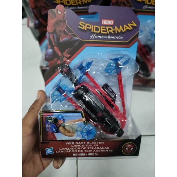 mainan senjata jaring spiderman marvel avengers jaring spiderman