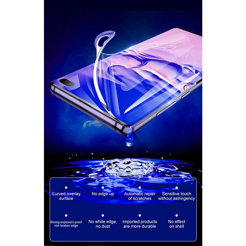 3pcs Film Pelindung Layar Hydrogel Untuk Samsung Galaxy S7 Edge S8 S9 S10 S20 Plus Note 8 9 10