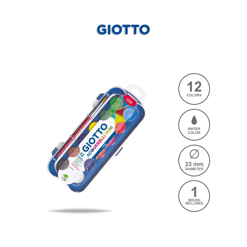 

Cat Air Giotto Mini Watercolor 12 Colors #352300
