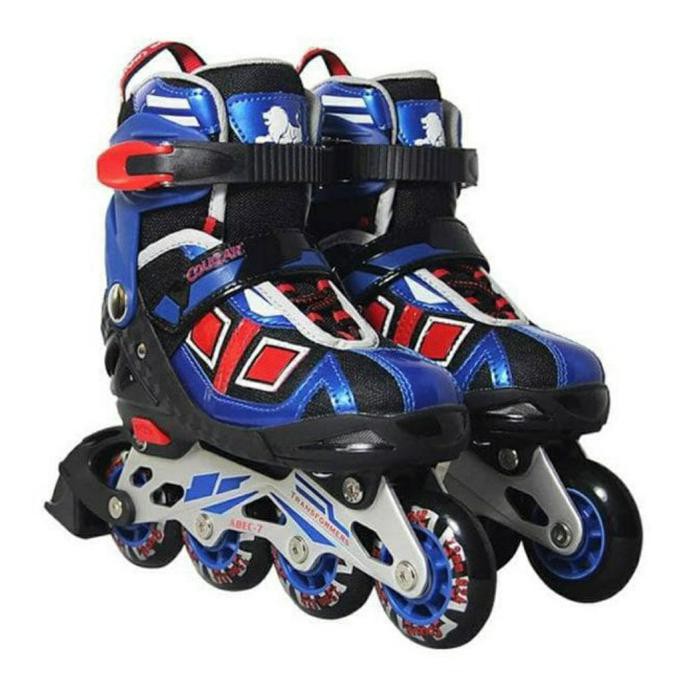 Sepatu Roda Cougar Adj.Junior Inlineskate Sepatu Roda W/Abec7 Ms839 - Biru Diskon5Persen