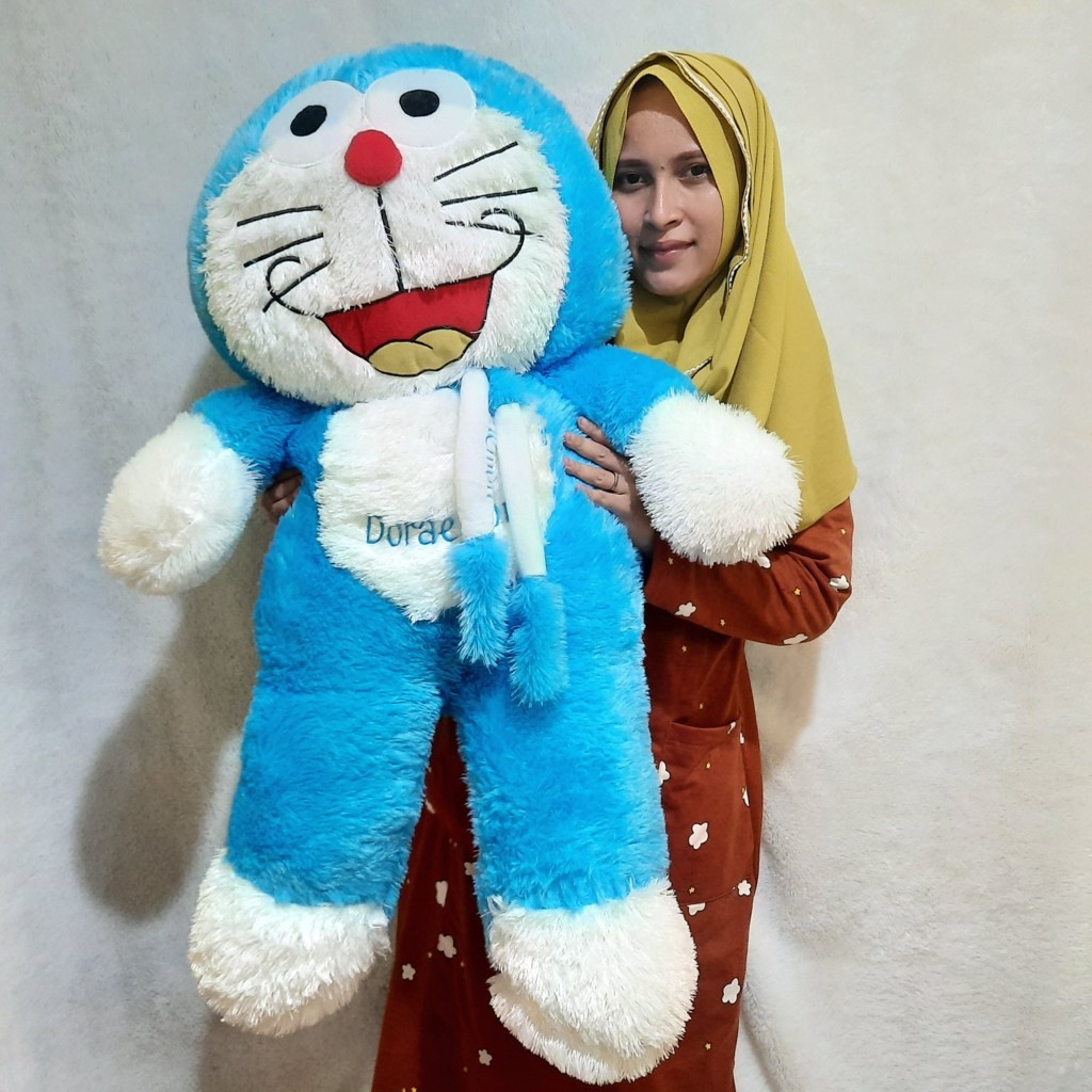 BONEKA DORAEMON JUMBO BERDIRI SYAL MURAH