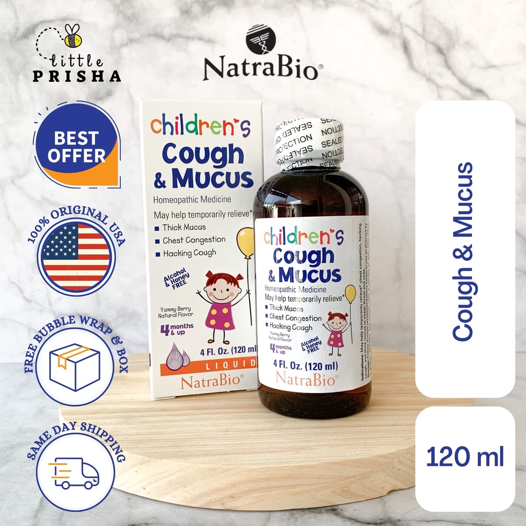 Natrabio Children's Cough & Mucus Little Prisha littleprisha