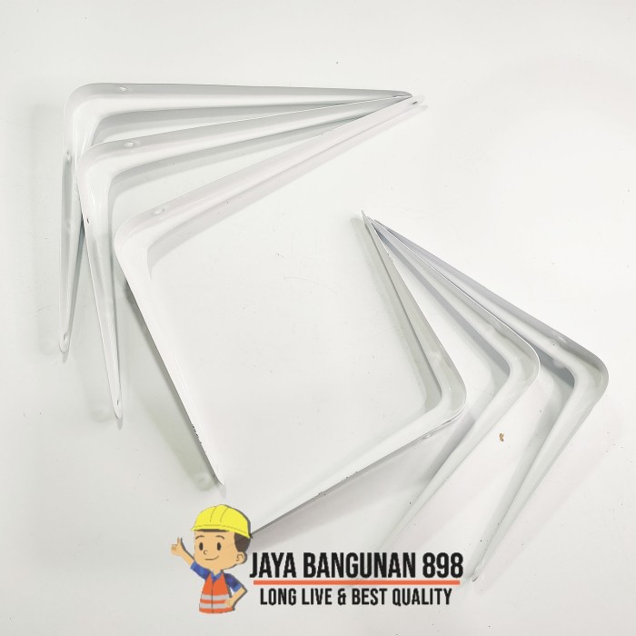 SIKU RAK PUTIH WORKMAN BESAR - 10 x 12 JB898