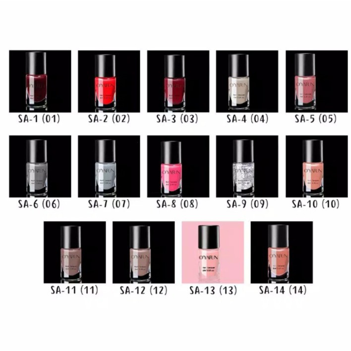 (1)[PART 1]Kutek O Yafun Peel Off Kutek Halal Kuteks Muslimah cat kuku Gel Nail polish pray oyafun1