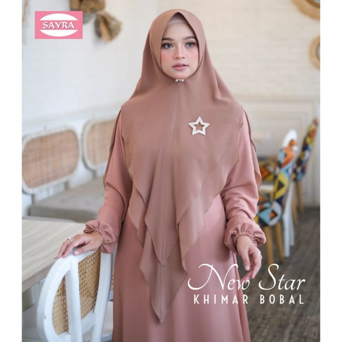 Jilbab hijab kerudung khimar syari murah new star ori sayra sayra1