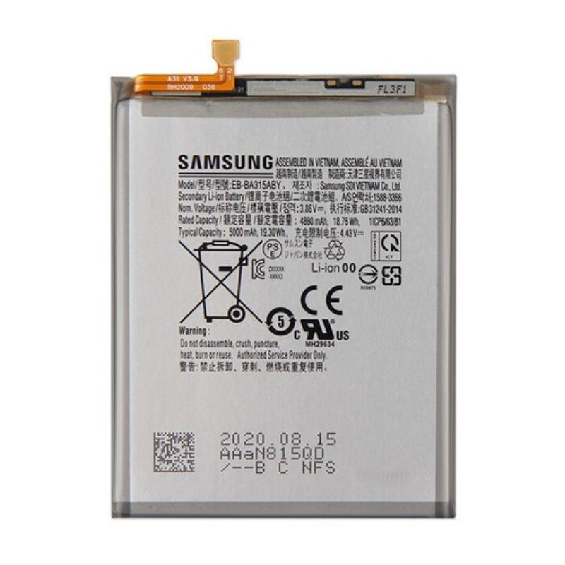 BATERAI BATRE BATTERY SAMSUNG A31 (EB-BA315ABY) ORIGINAL
