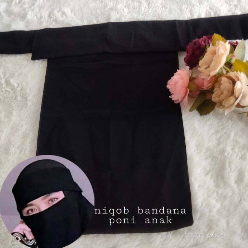 Niqob ANAK Bandana Poni (JBBjb)