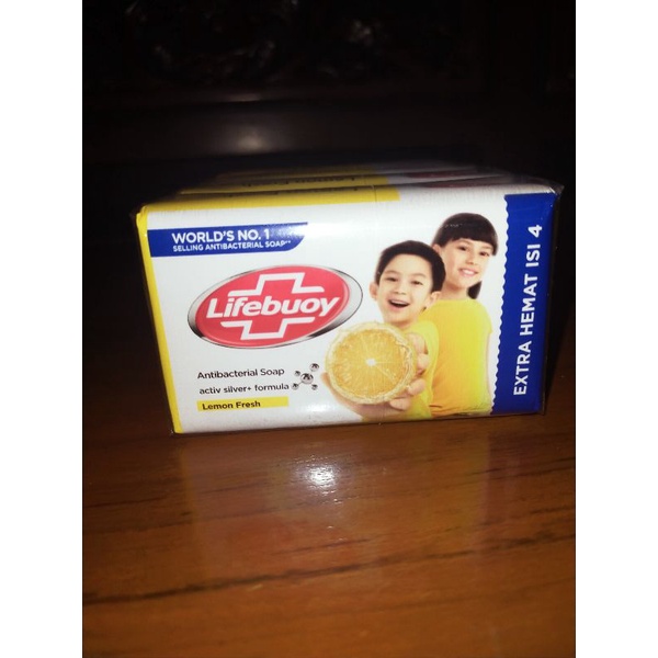 Lifebuoy Batang 110gr Extra Hemat isi 4