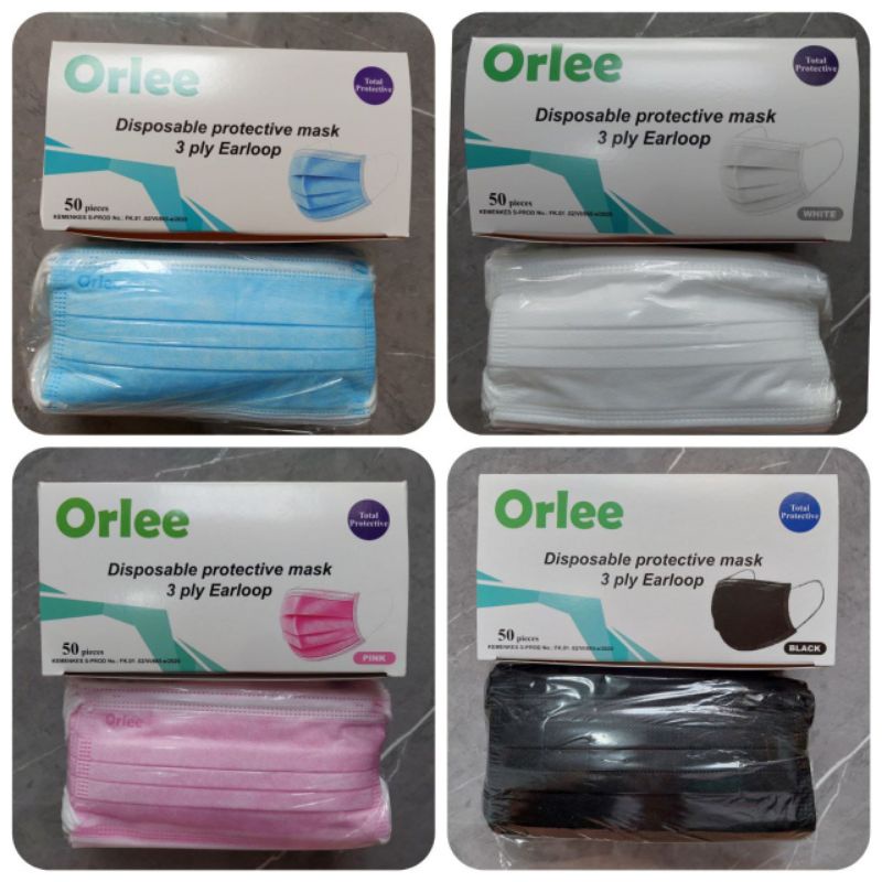 Masker Orlee 1 kotak isi 50 pcs