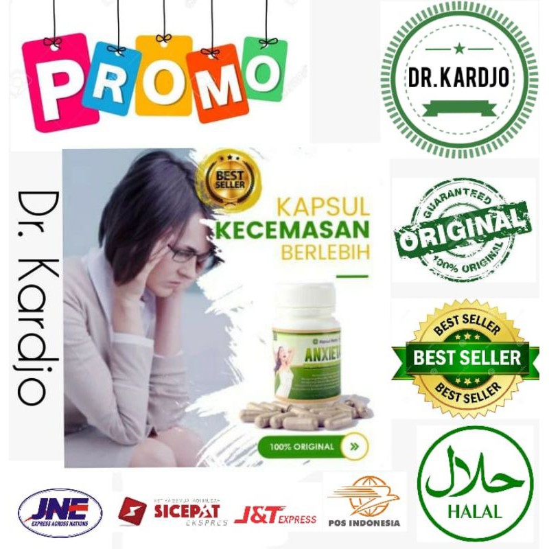 ANXIETAS ORIGINAL ANXIETAS 100% ASLI OBAT HERBAL ATASI ATASI STRES RINGAN DAN GANGGUAN KECEMASAN