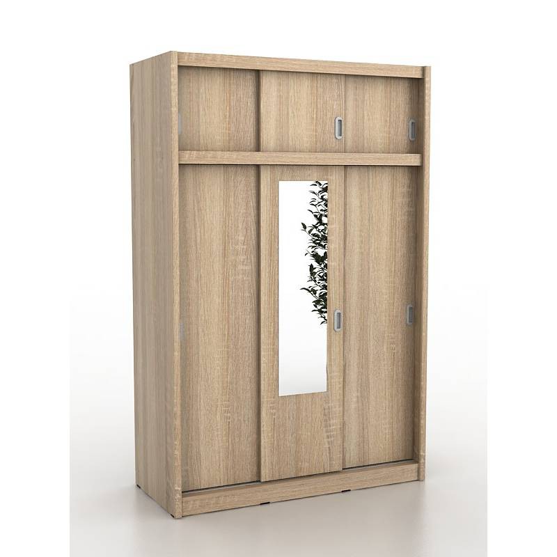 

JYSK Lemari Baju Wardrobe Gentofte 3Doors With Drawer 143X62X220CM Oak