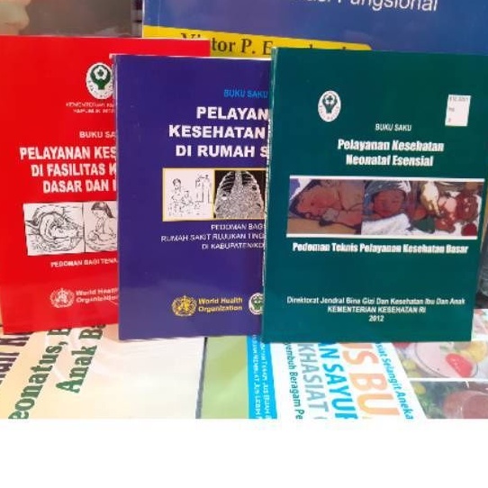 1 Paket Buku Saku Kebidanan (WHO) 3buku