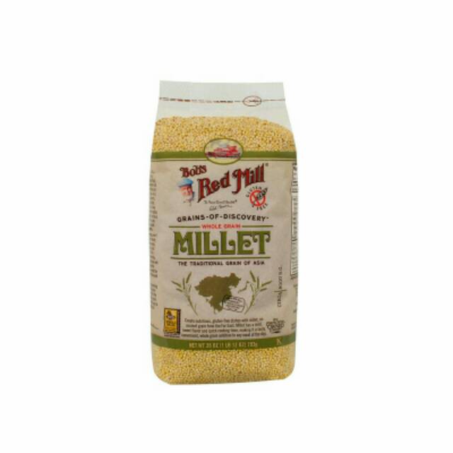 

Healthy product!Bob's Red Mill Whole Grain millet net : 793 gr