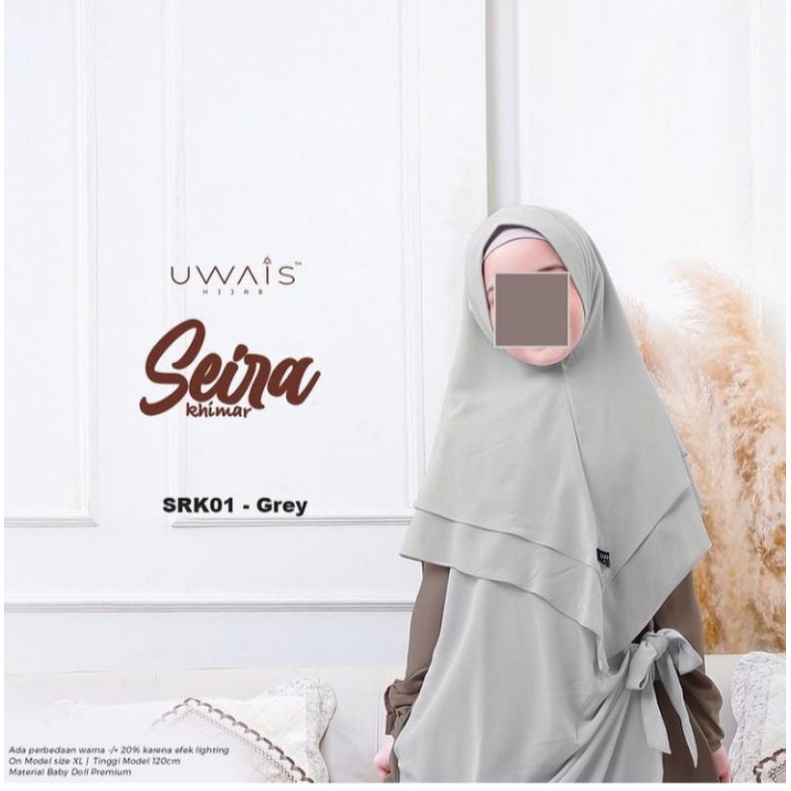 Seira khimar kids by uwais hijab