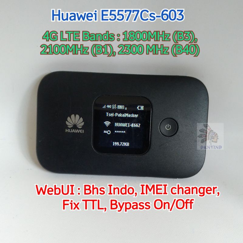 Bekas - 2nd Modem Huawei E5577 Slim XLGO E5577Cs Full Mod Support Bypass V2