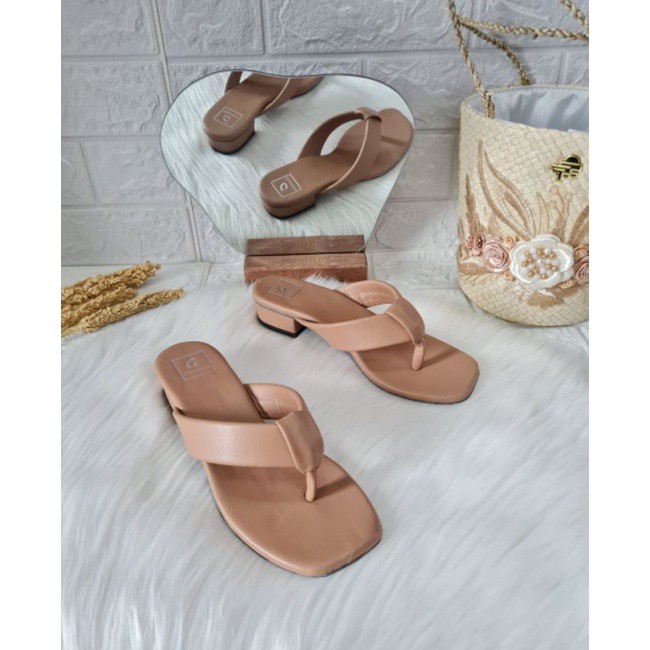 sendal wanita hak tahu jepit zara-sandal-sendal-sendal hak tahu kekinin /sandal wanita /heels wanita