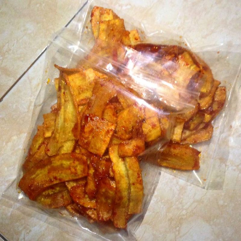 

kripik pisang pedas manis