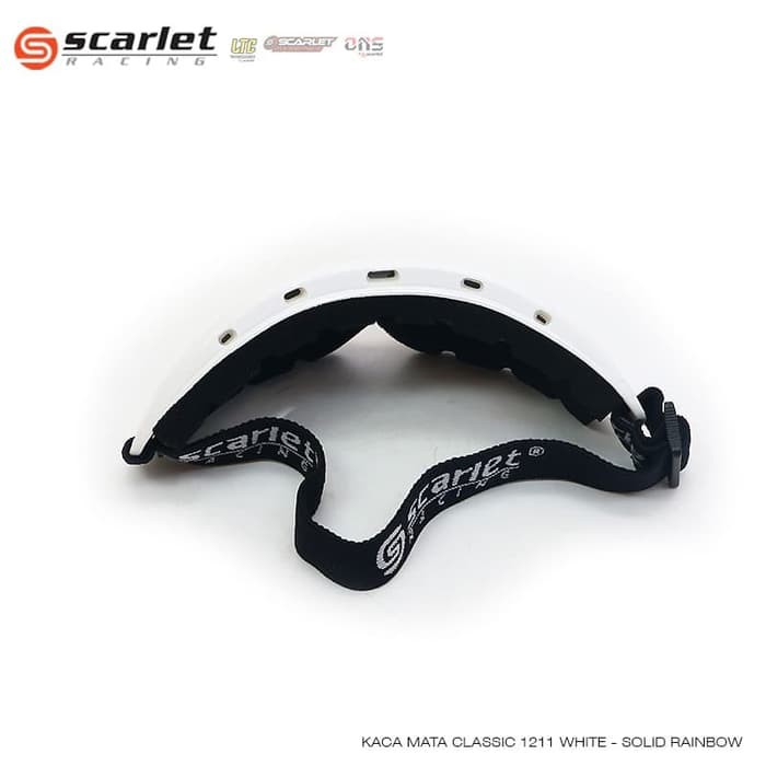 KACAMATA GOGGLE CROSS TRAIL / KLASIK 1211 RAINBOW SCARLET RACING