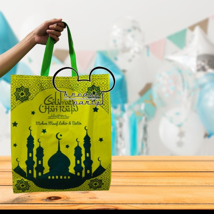 

goodie bag jumbo tas spundbond tas lebaran jumbo