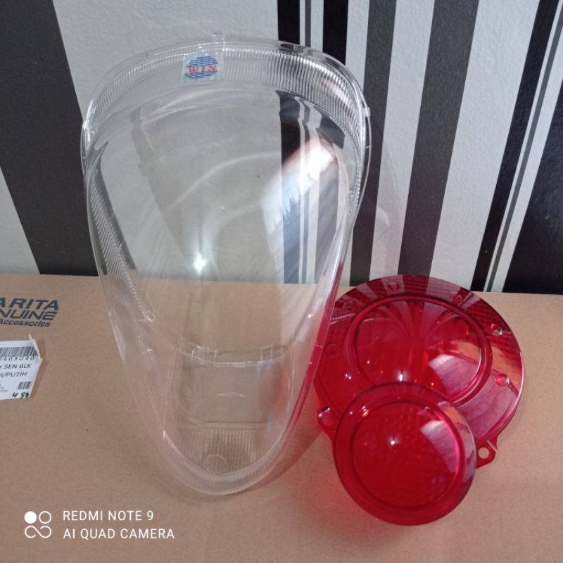 Mika Kaca Lampu Stop Belakang Scoopy Fi 2013 2014 2015 2016