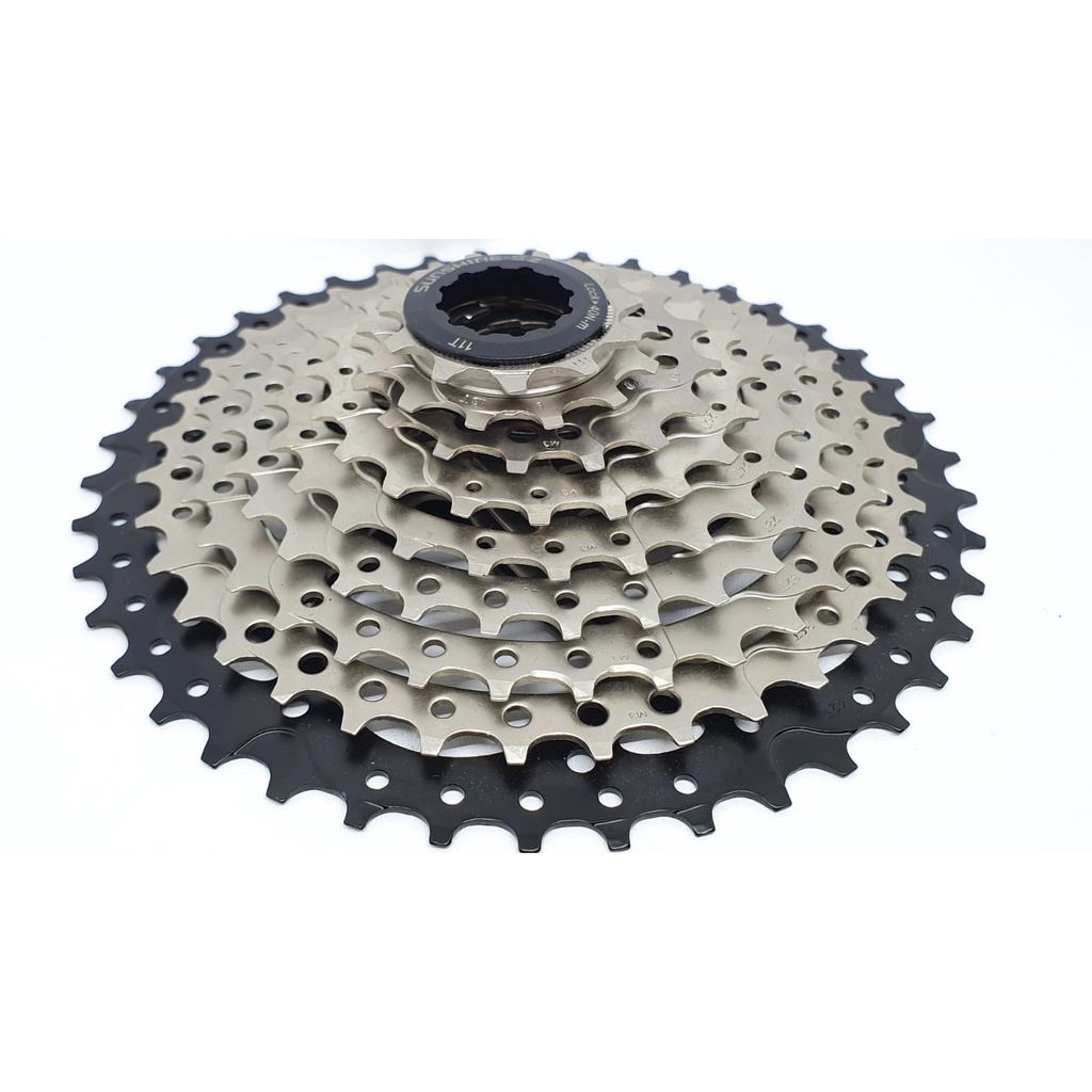 Sprocket Sunshine 9 Speed 9Speed 11 - 42T Sproket 42T Untuk Sepeda Lipat Seli Roadbike MTB Not Shimano