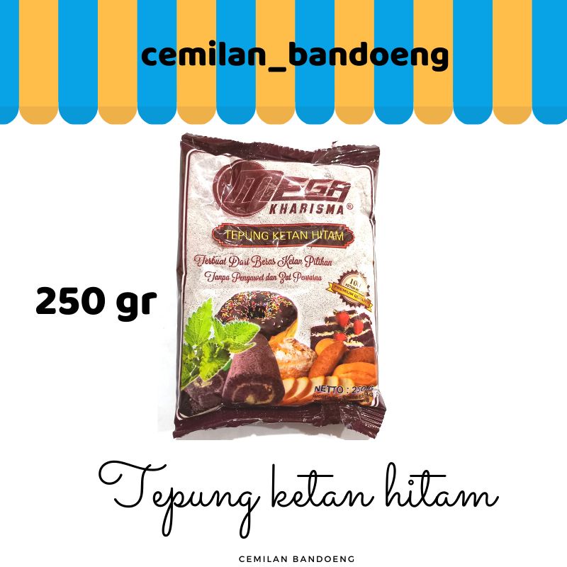 TEPUNG KETAN HITAM MEGA 250GR