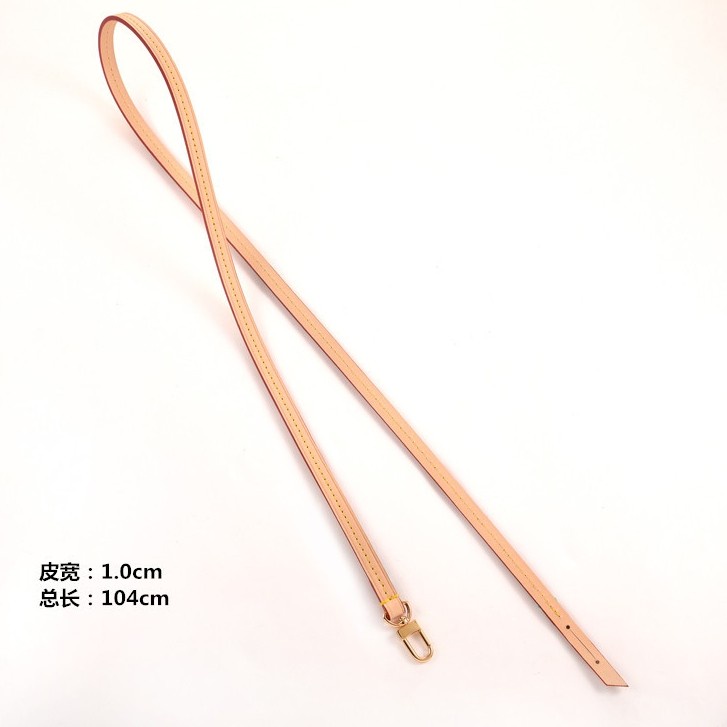 Ancy slim leather bag strap for favourite bag / tali tas