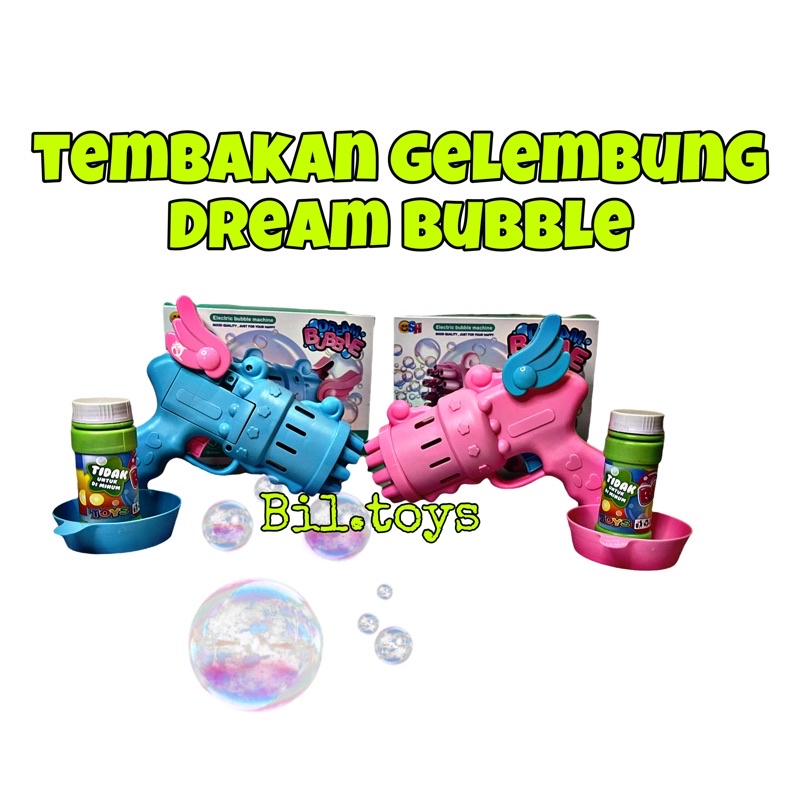MAINAN TEMBAKAN BUBBLE DREAM BUBBLE TEMBAKAN GELEMBUNG SAYAP