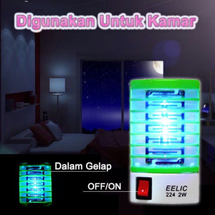 [BISA COD] Lampu tidur pembasmi nyamuk / bug zapper