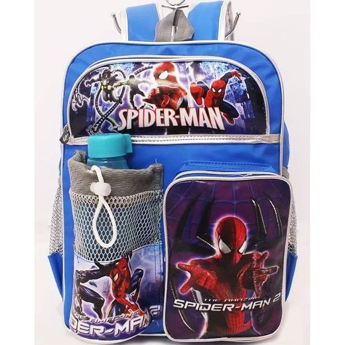 Tas Ransel Sekolah Karakter Anak Laki Laki Robot / Tas Karakter Tobot / Tas Ultraman / Tas Spiderman