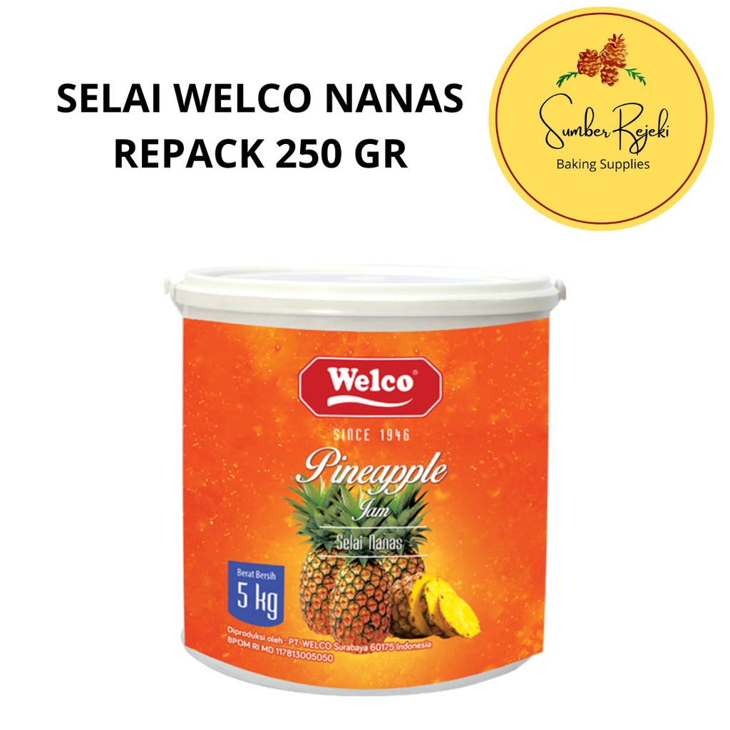 

Selai Nanas Welco 250 GR