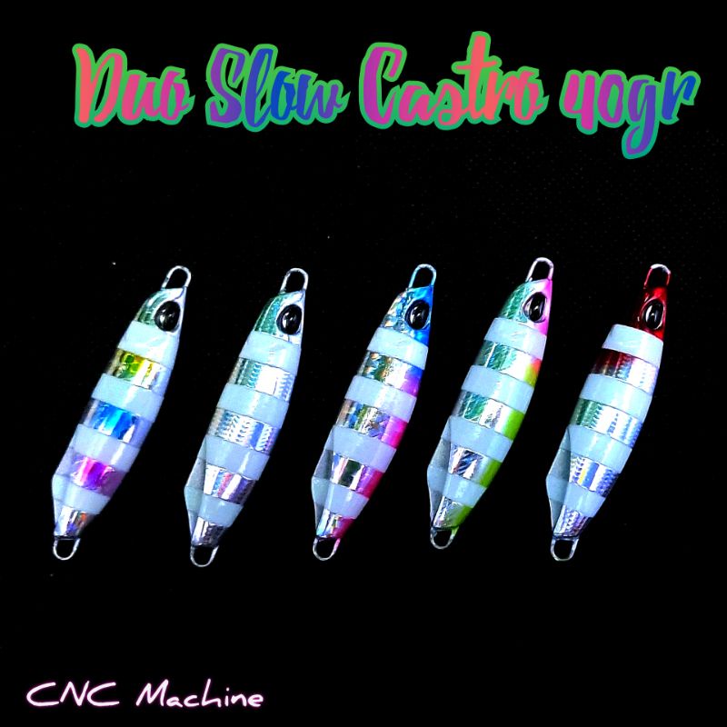 Metal Jig Duo Slow Castro 40Gr Glow In The Dark