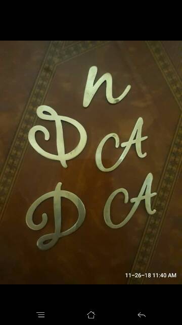 Custom bros huruf besar