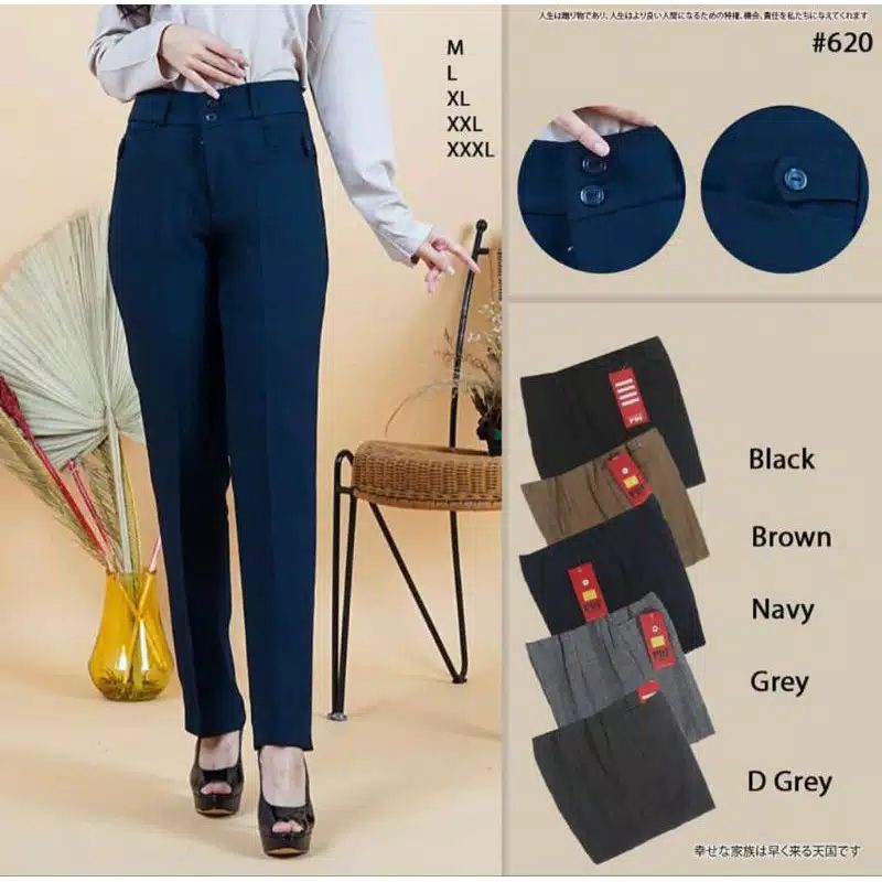 Celana Kerja/Kantor Wanita PDF #620 Berkualitas