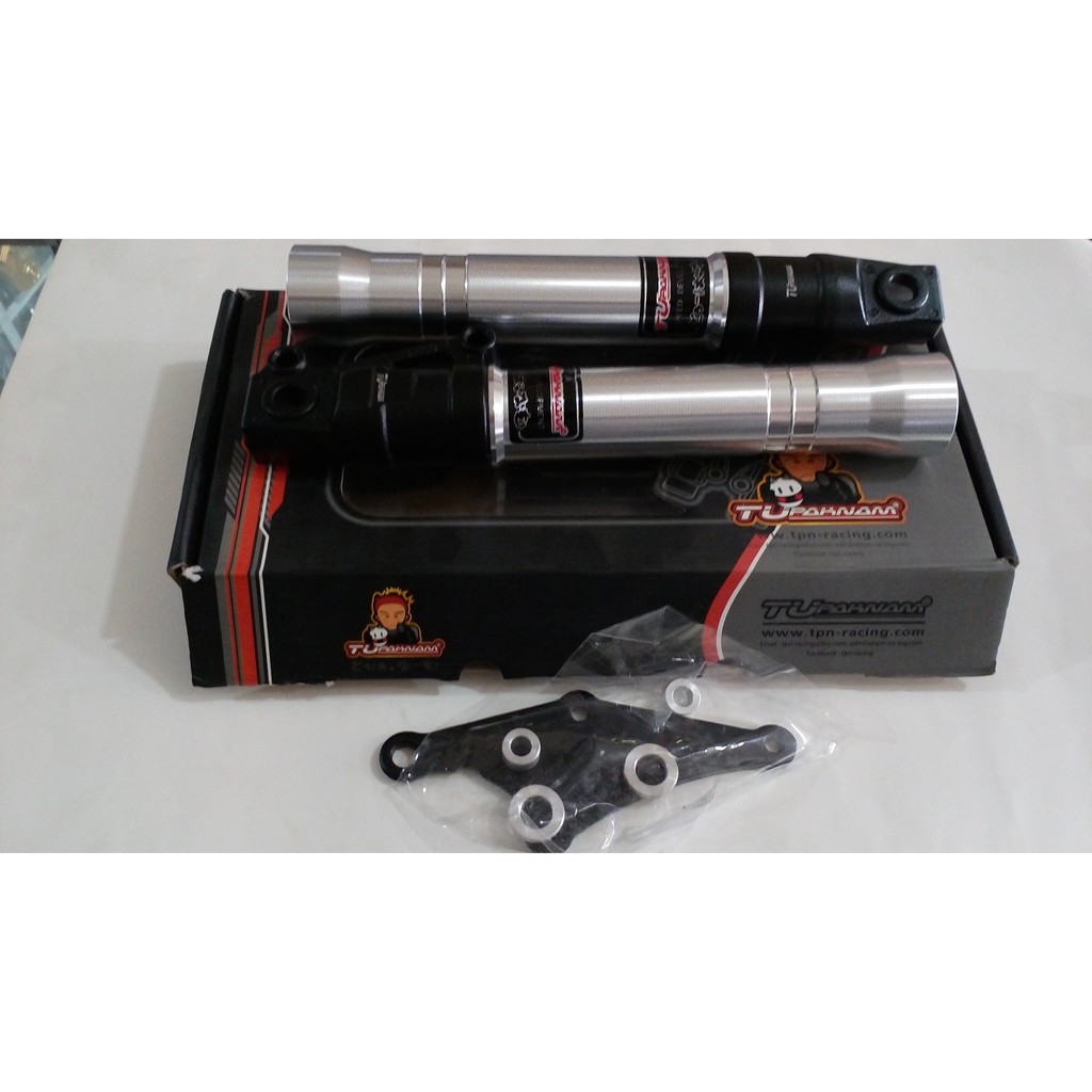 Bottom Tabung shock depan satria Fu tupaknam silver