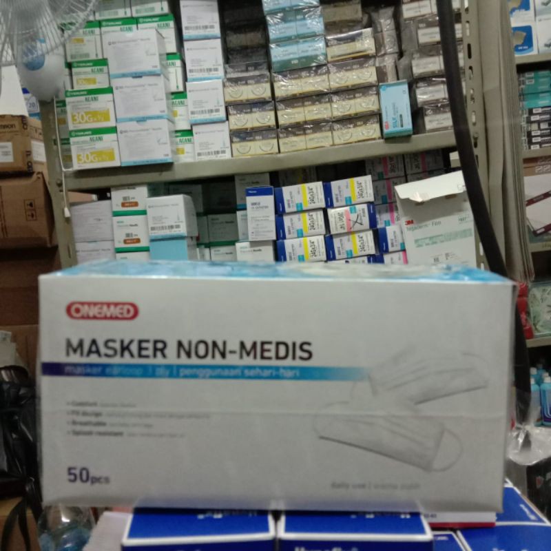 Masker Non Medis 3ply Masker Earloop Masker Telinga