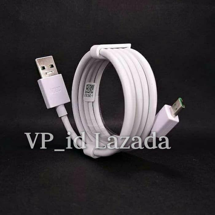 Kabel Data Cable Micro USB  VOOC OPPO F1+ F1 Plus F3+ F3 Plus - F9 F11 Pro - Find 7 - Find 5 Fast Charging 4A Original 100% - Cabel Cas Charger Casan OPPO R5 R9 R11 R17 VOOC Flash Charge 4 Ampere ORI