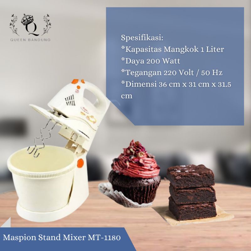 Maspion Stand Mixer MT 1180