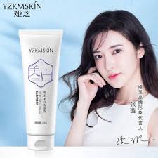 [COD] YZKMSKIN WHITENING FACIAL FOAM CLEANSER 100 GRAM - SABUN CUCI MUKA KOREA YZKMSKIN PEMBERSIH WA