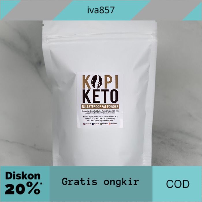 

PROMO Refill Bulletproof Fat Powder GRATIS ONGKIR