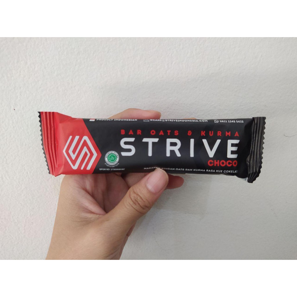 

STRIVE snack bar [1 pcs kemasan 40 gr]