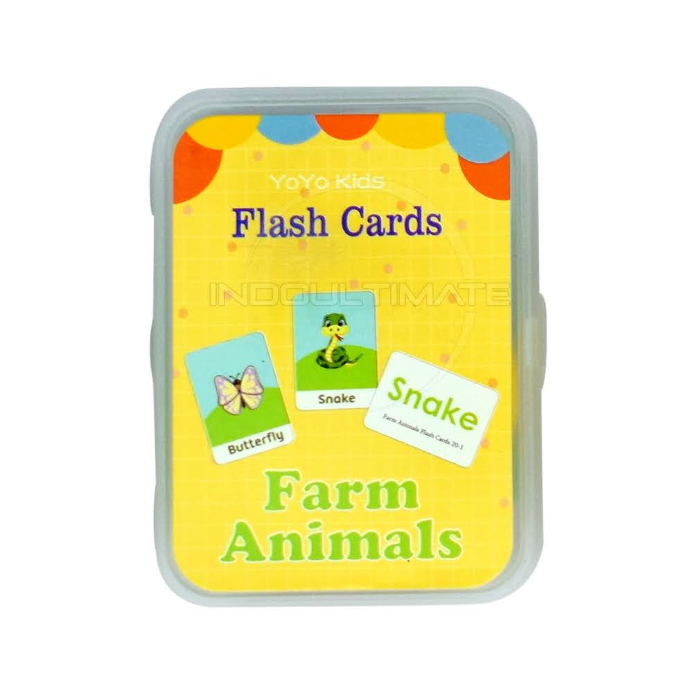 Mainan Anak Flash Card Ring TO-F08 Kartu Pintar Edukasi Anak Flash card Edukasi Anak Flashcard Mainan Kartu Edukasi Mainan Edukatif Anak