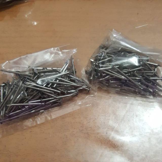 Paku Triplek 1inch / Paku Kayu Kecil Triplek 2.5cm Bungkusan