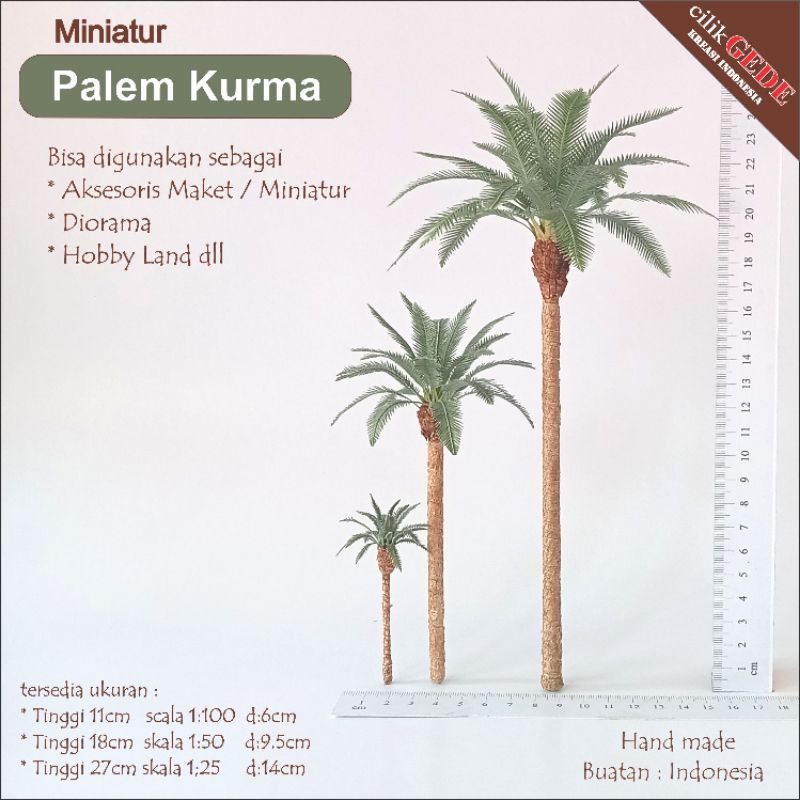 Miniatur Pohon Palem Kurma