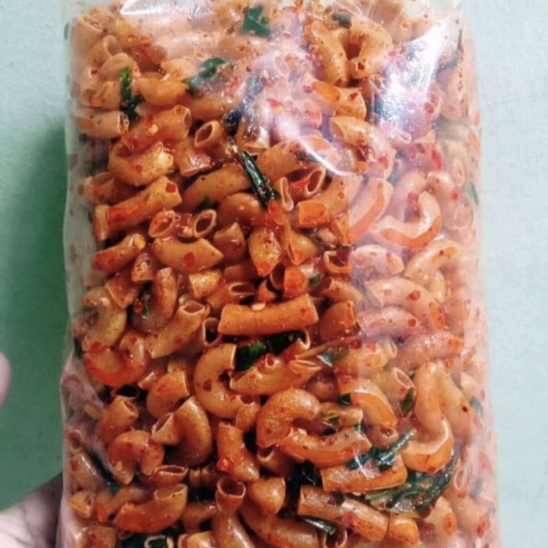 Jual 500gr Makaroni Bantet Pedas Daun Jeruk Makaroni Pedas Kriuk