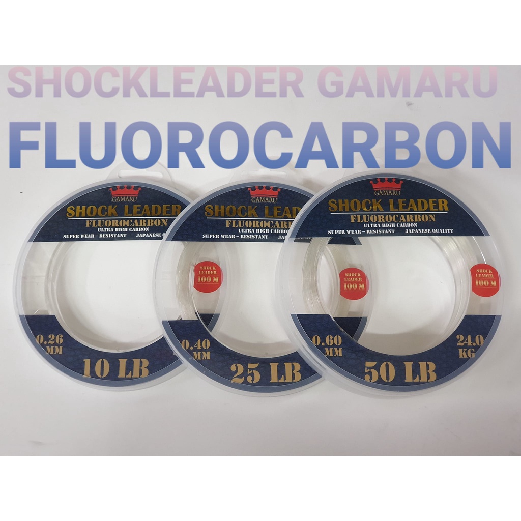 SHOCK LEADER GAMARU FLUOROCARBON 100m