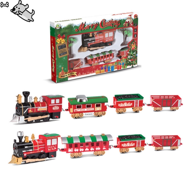 christmas electric trains